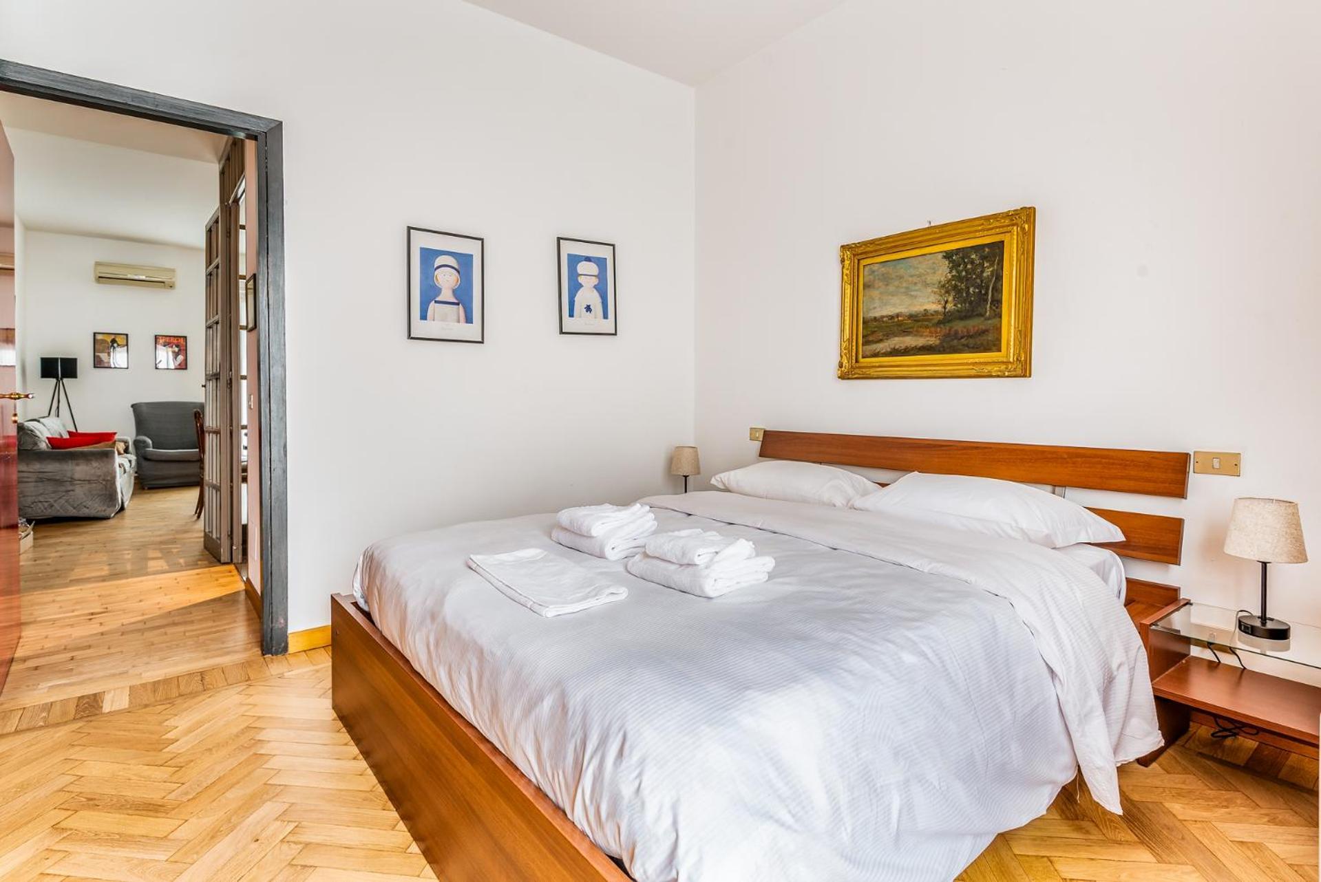 Ferienwohnung Milano Corso Sempione Principe Eugenio 3 Pax Wi-Fi Exterior foto