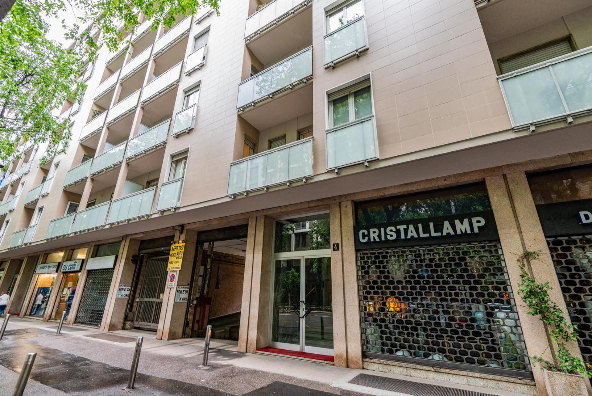Ferienwohnung Milano Corso Sempione Principe Eugenio 3 Pax Wi-Fi Exterior foto